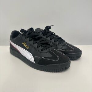 Puma Black and White Athletic Shoes